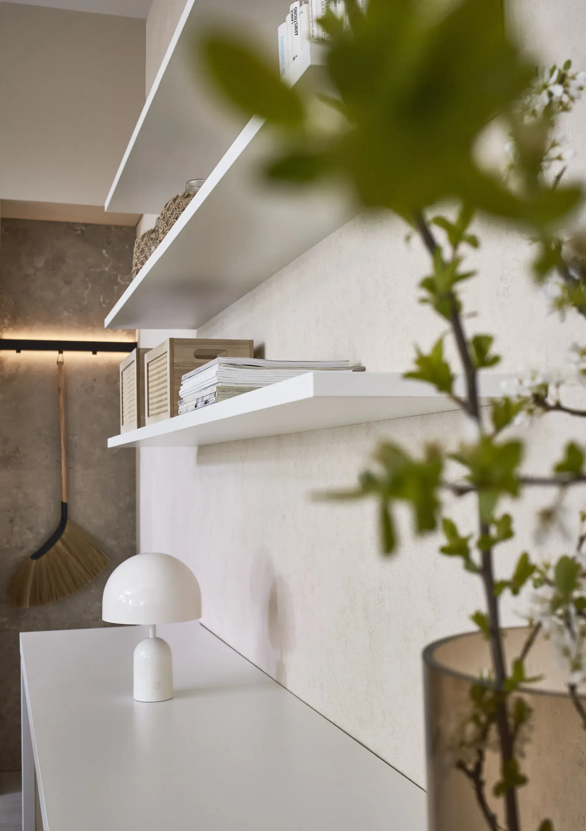 Moodschuss, Regal, Matt weiß